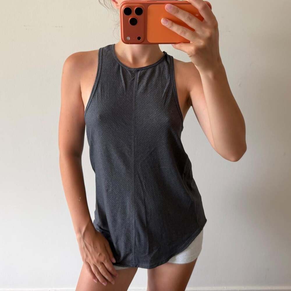 Lululemon Women's Grey and Black Vest